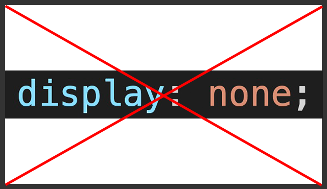display:none;